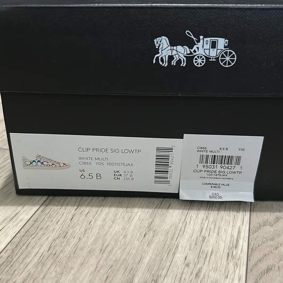 Coach Pride Shoes - Picture 6 of 6